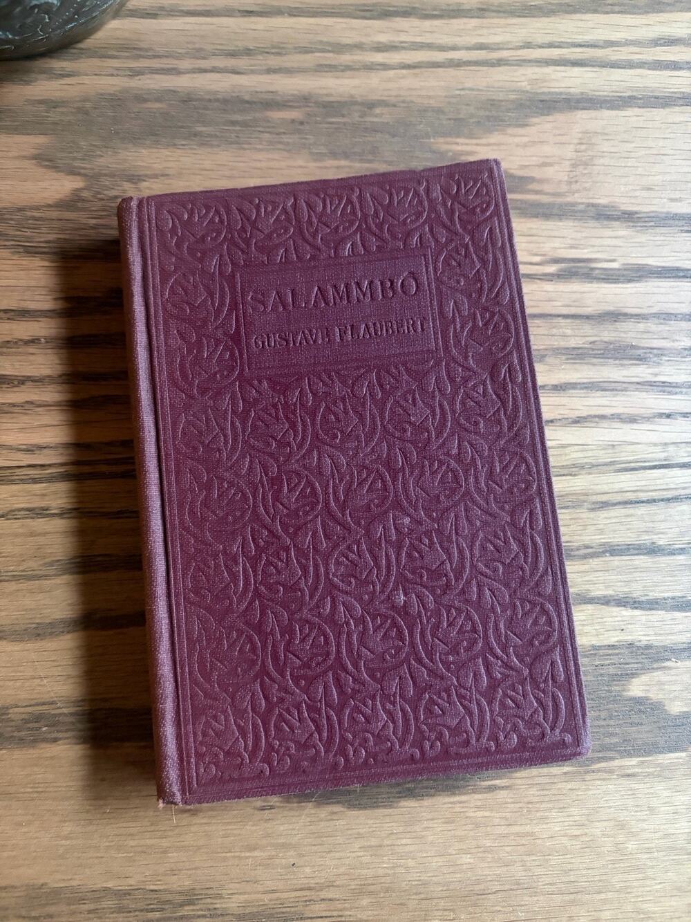 Antique 1919 Salammbo By Gustave Flaubert Brentanos Publishers English